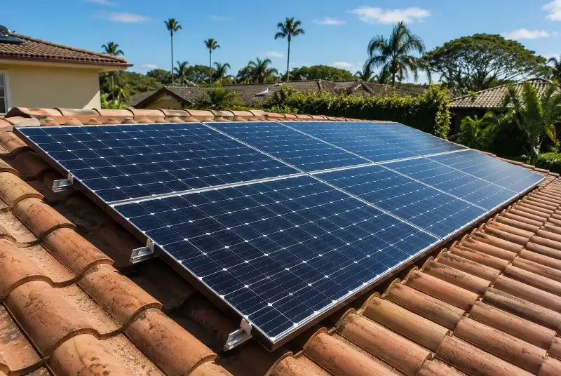 Installation de panneaux solaires à Rannée